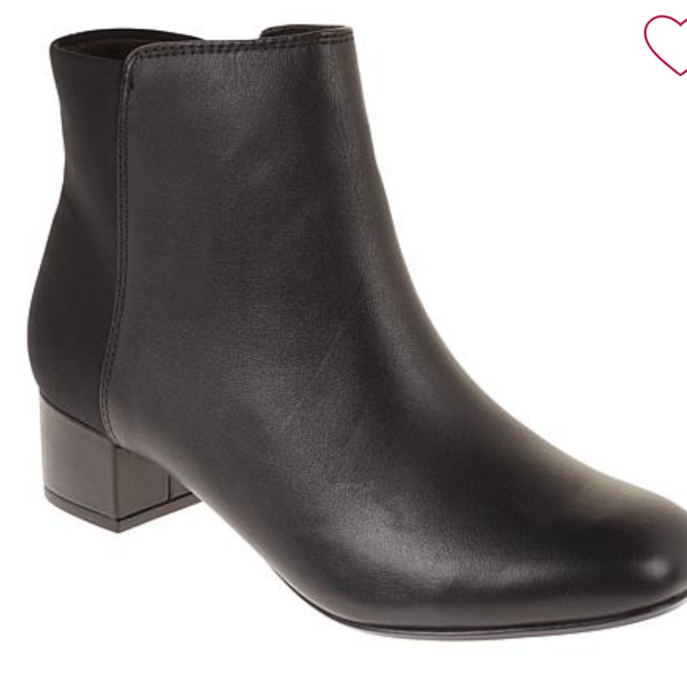 Leather boots